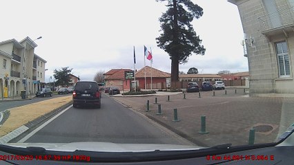 grille feu rouge  à Marcheprime