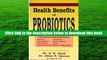 Best Ebook  Health Benefits of Probiotics (Latest Research Showing Benefits for Digestion,