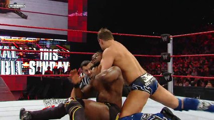 Raw  Kofi Kingston vs. The Miz