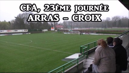 CFA (J23) ARRAS - CROIX, Résumé et réactions (2017)