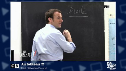 Quand Emmanuel Macron explique la différence entre la gauche et la droite à des enfants