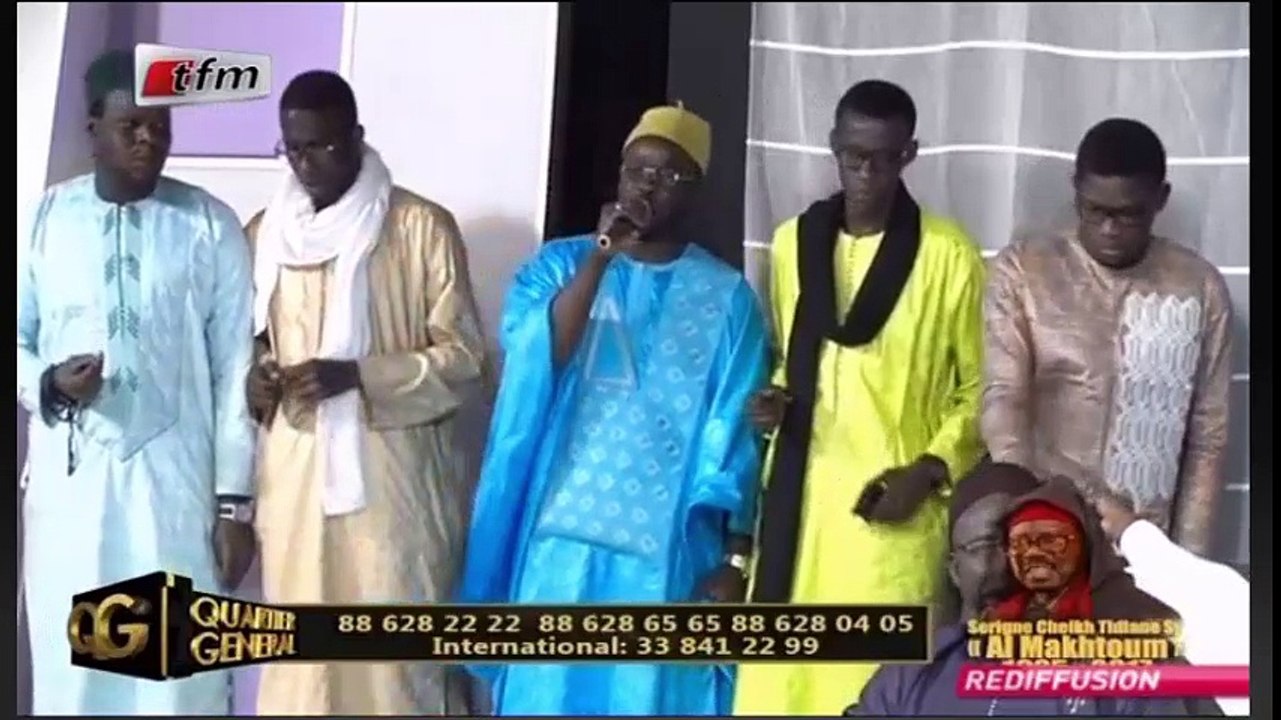 chants religieux en lamémoire d'Al Makhtoum