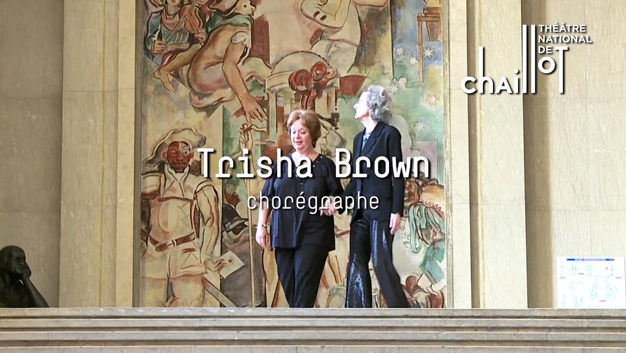 Vue sur les marches : Trisha Brown