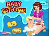 Cute Baby Bath - Pranks on Kids - iPad Video Game Fun - Slumber Party Girls Challenge