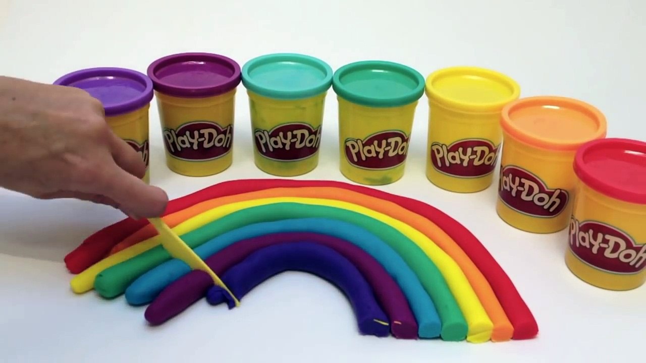 Play Doh Popsicles Treats DIY Ice Cream Ultimate Rainbow Colors How To * RainbowLearning