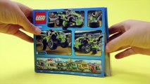 Unboxing Monster truck Lego city police & McQeen cars Rexsaurus