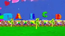 ABC Song | ABCD Alphabet Songs | ABC Songs for Children - 3D ABC Nursery Rhymes