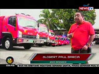 Compressed Air Foam   System, ilan sa mga bagong teknolohiya ng mga Fire Truck ng ating mga bumbero