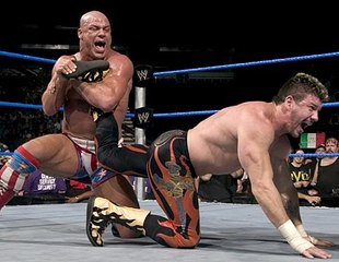 WWE Wrestlemania 20 Eddie Guerrero vs Kurt Angle WWE Championship