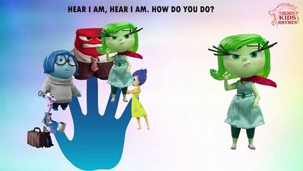 Disney Pixar Inside Out Finger Family Song | 3D Nursery Rhyme Playlist for Kids with Actio