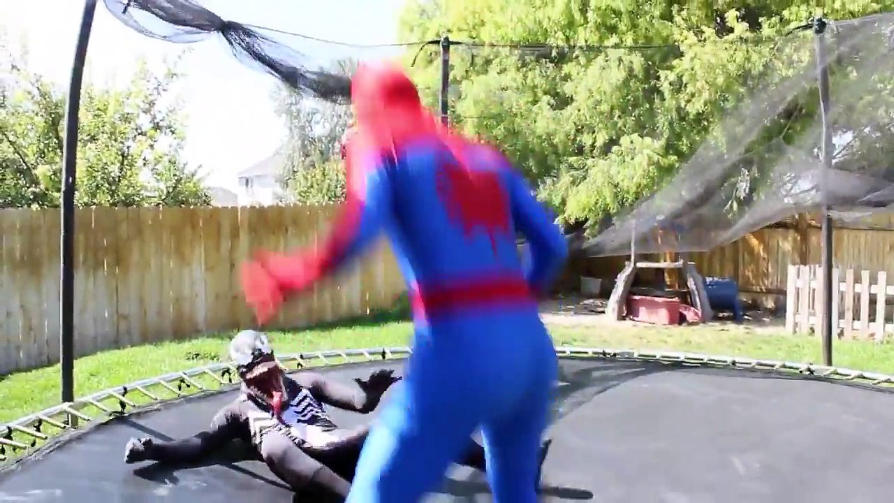 Spiderman vs Venom vs Deadpool - In Real Life | Superhero Battle!