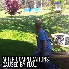 This dog didn't recognise his owner until he sniffed him....(480p)