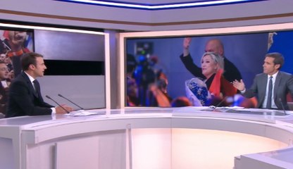 Emmanuel Macron sur France 2, Marine Le Pen sur TF1 : un duel par plateaux interposés