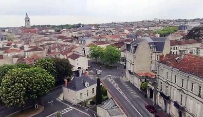 Panorama à 360 degrés depuis la terrasse de la tour Martell à Cognac