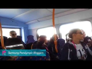Katie Holloway - Pregame Bus Ride, Paralympics 2012