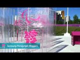 Samsung Blogger - Paralympic wall, athletes village, Paralympics 2012