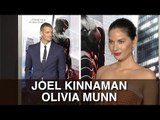 Joel Kinnaman and Olivia Munn ► ROBOCOP Los Angeles Premiere ► Love Love Love!
