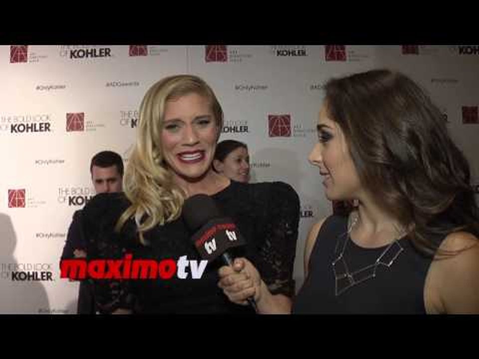 Katee Sackhoff Interview ► 2014 Art Directors Guild Awards Arrivals ► Battlestar Galactica