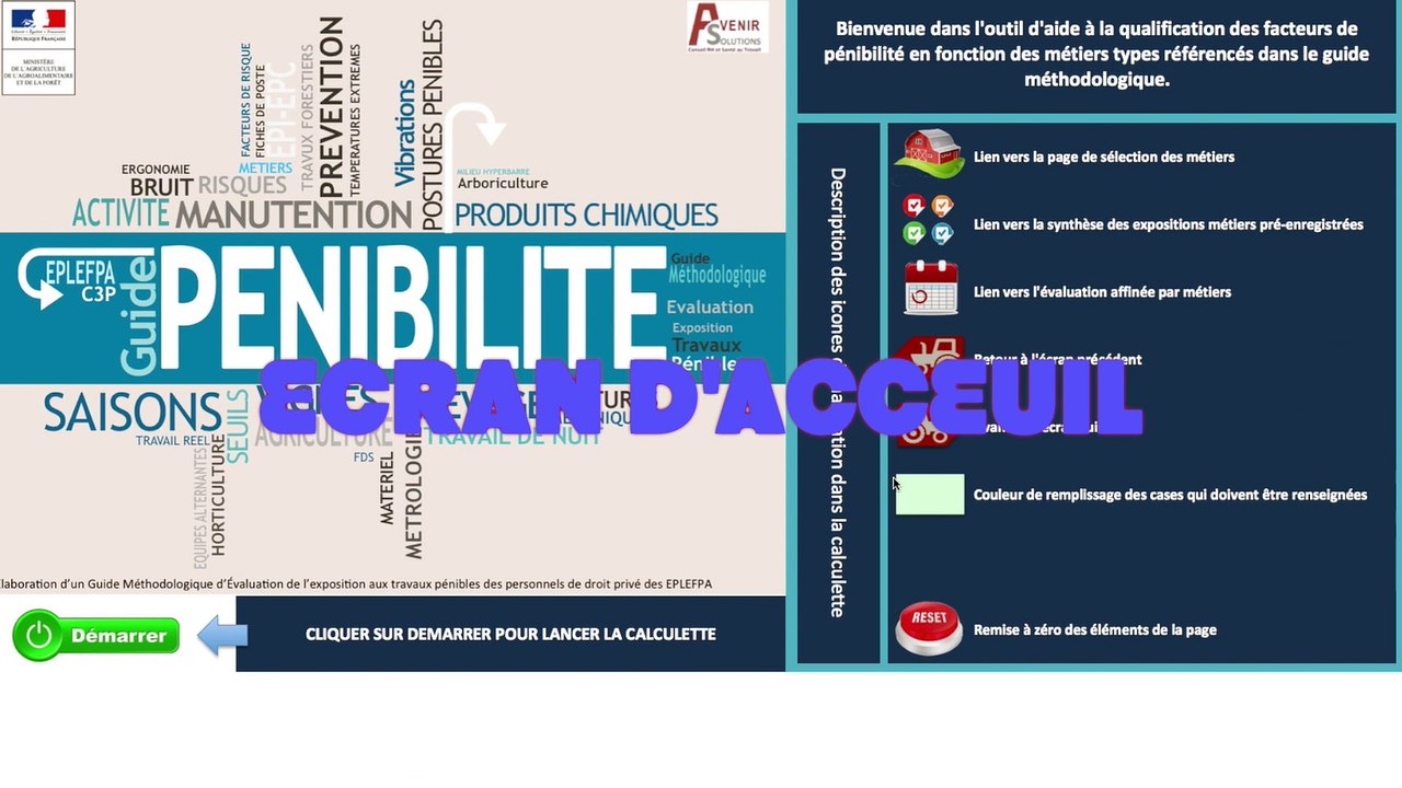 Guide méthodologique de déclaration des facteurs de pénibilité complété par les mesures de prévention - Présentation