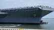 Breaking News - Most Advanced Aircraft Carrier Gerald R. Ford Arrives at Naval S