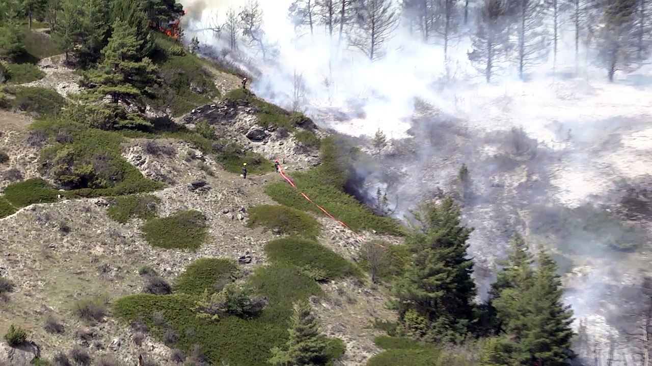 Très gros incendie dans le Queyras : de nombreux moyens sur place