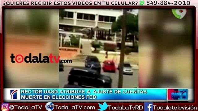 Hombre resultó muerto durante tiroteo en la UASD-Noticias SIN-Video