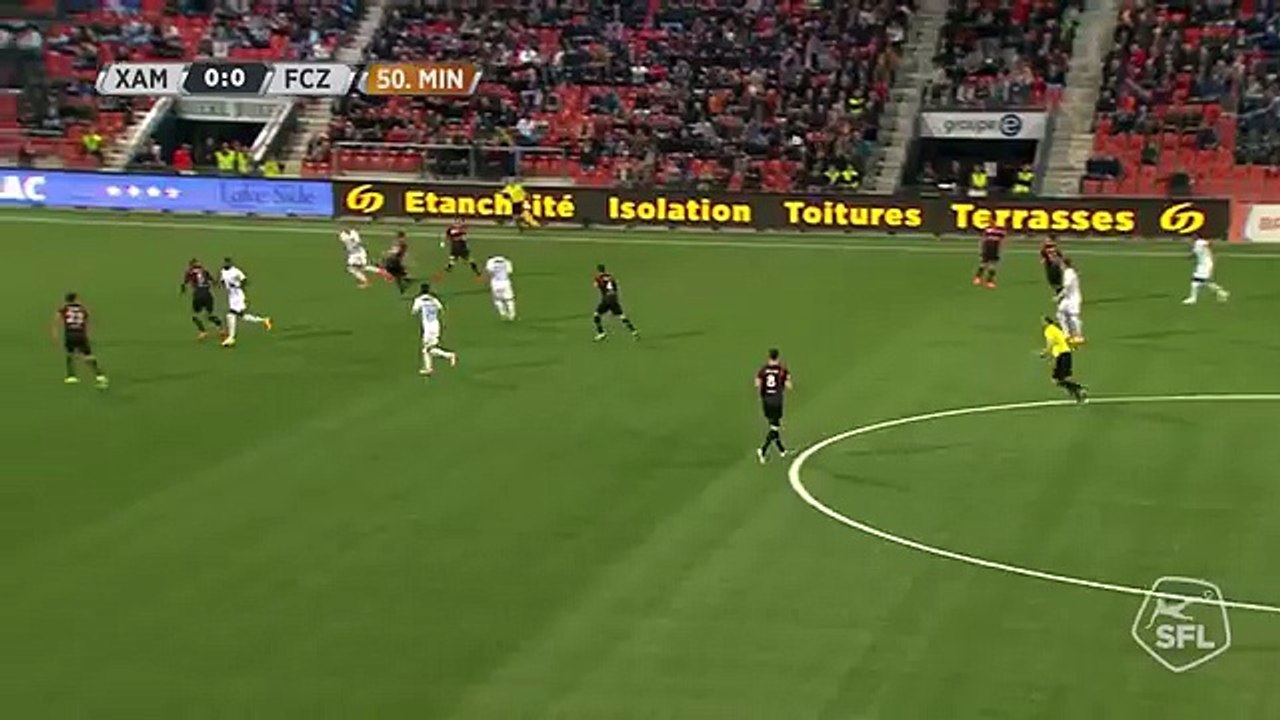 Xamax 0:1 Zurich (Swiss Challenge League. 24 April 2017 )