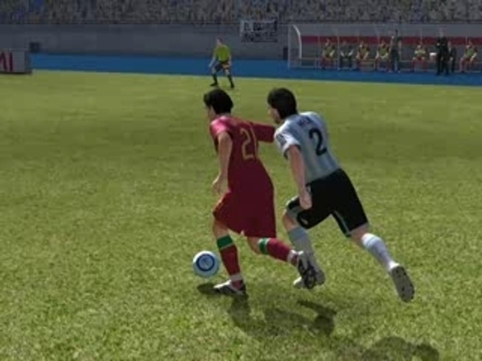 Tirada de camiseta PES2008 Demo