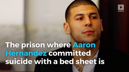 Prison where Aaron Hernandez hanged himself on lockdown