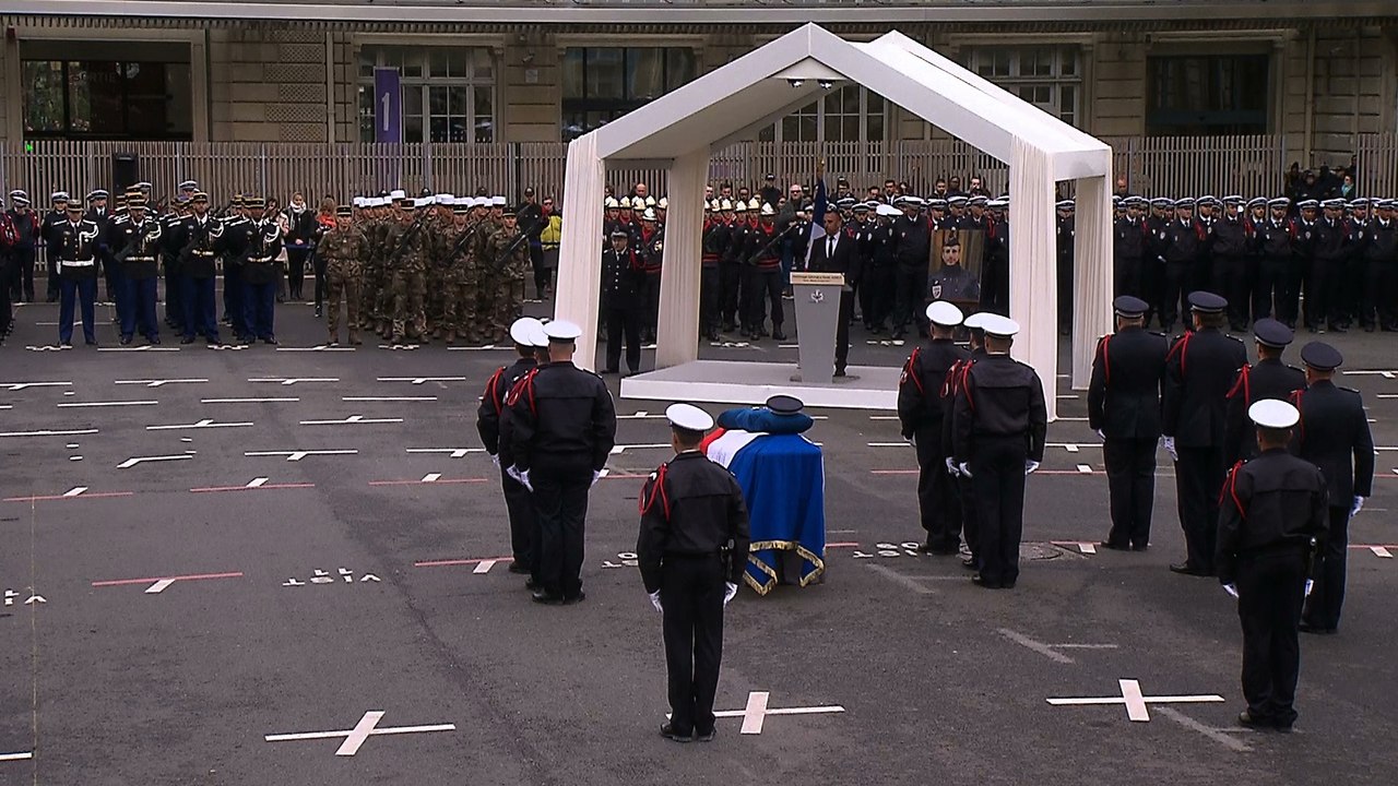 Cérémonie d'hommage national à Xavier JUGELE