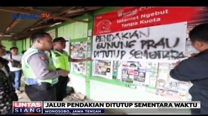 Jalur Pendakian Prau Ditutup