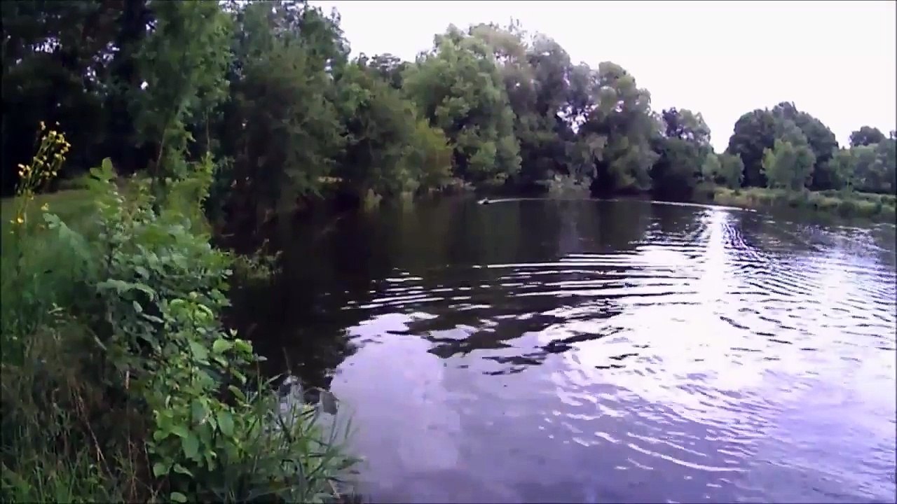 test d'un bateau telecommander