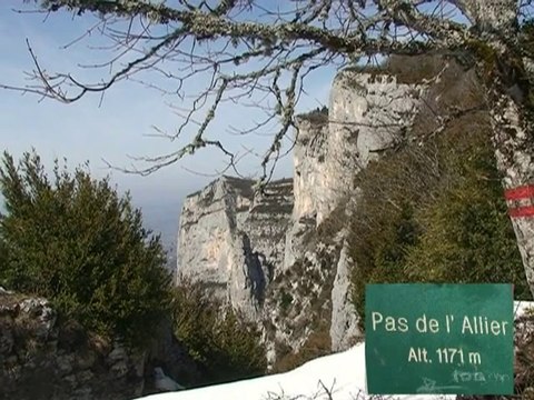 Cime de l'Allier 1271m de Mézelier-Châtelus - Vercors
