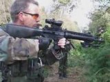 Airsoft Action in Scotland Dboys Top M60 A&K M249