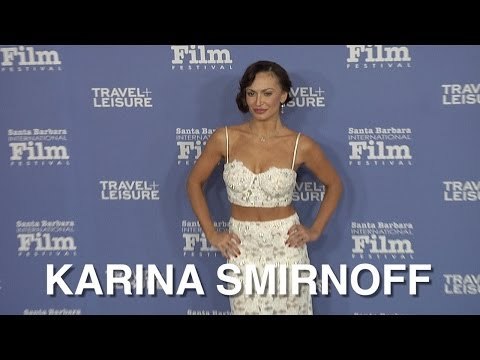 Karina Smirnoff ► 2014 SBIFF Virtuosos Award Recipients Arrivals