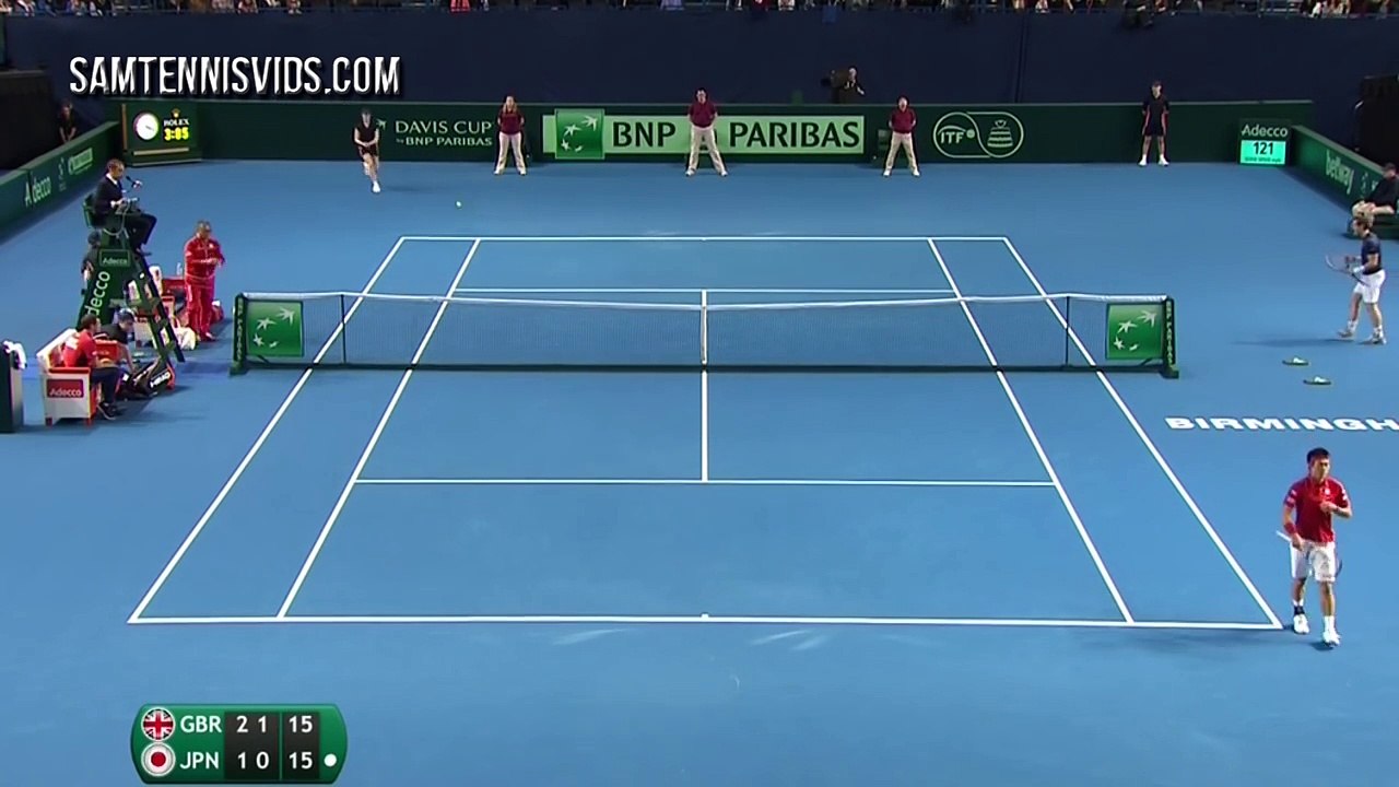 Andy Murray Vs Kei Nishikori - Davis Cup 2016_35