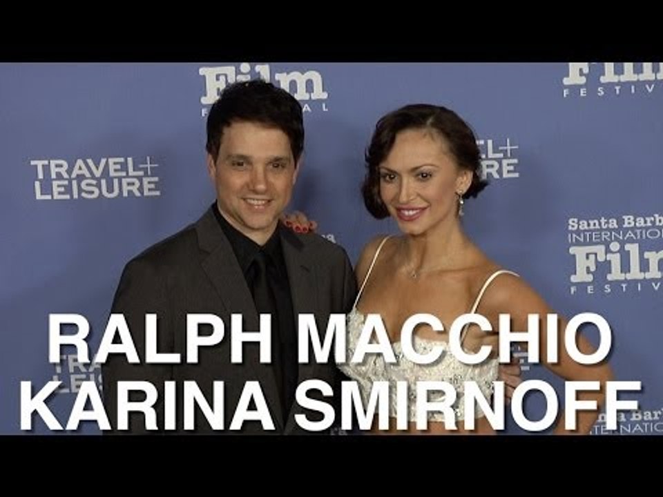 Ralph Macchio and Karina Smirnoff ► 2014 SBIFF Virtuosos Award Recipients Arrivals