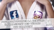 Pour contourner la censure, ils imaginent des tétons qui chantent  et luttent contre le cancer du sein