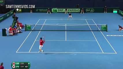 Andy Murray Vs Kei Nishikori - Davis Cup 2016_43