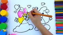 Drawing Angry Birds Coloring Pages For Learning Colors Angry Birds Coloring Book Nursery Rhymes