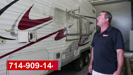 Trailer Body Damage Repair Shop Orange County