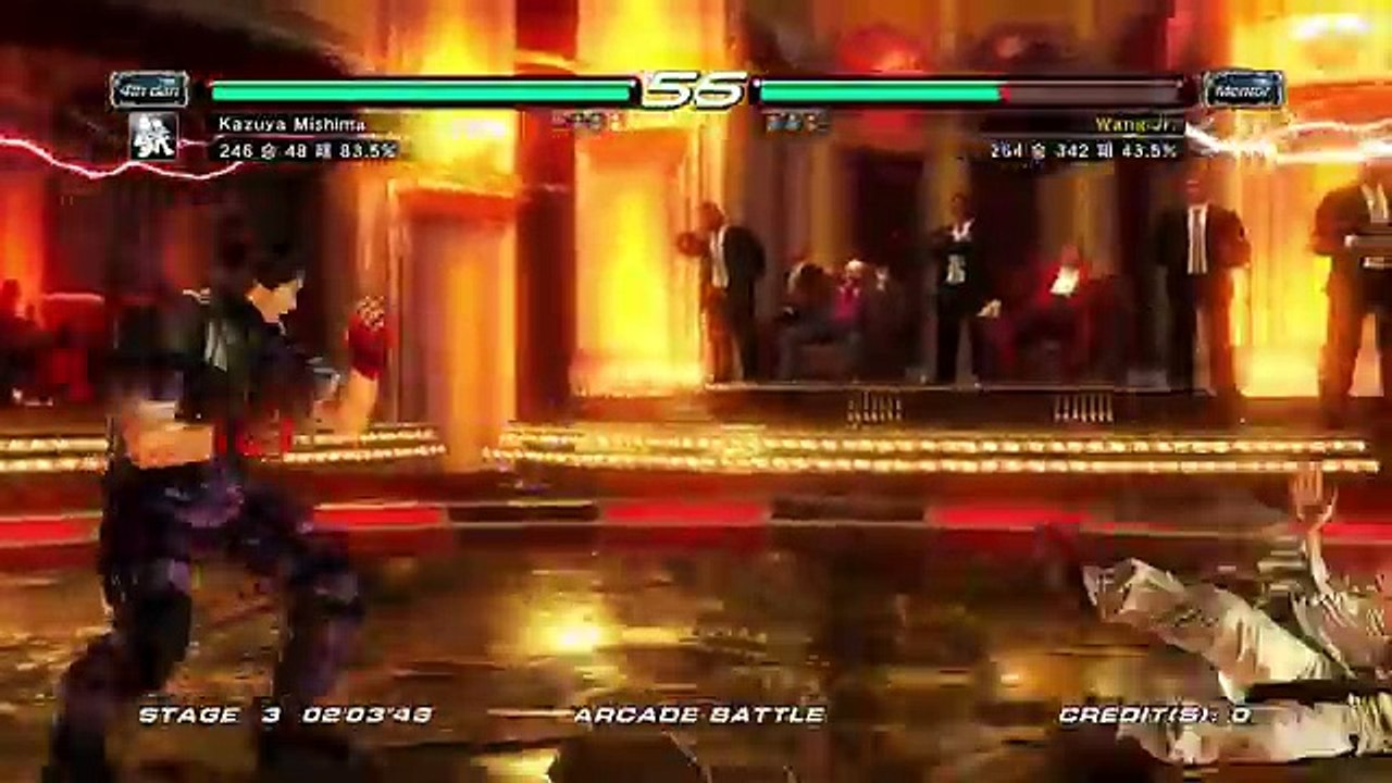 Tekken 6 Kazuya Mishima Gameplay