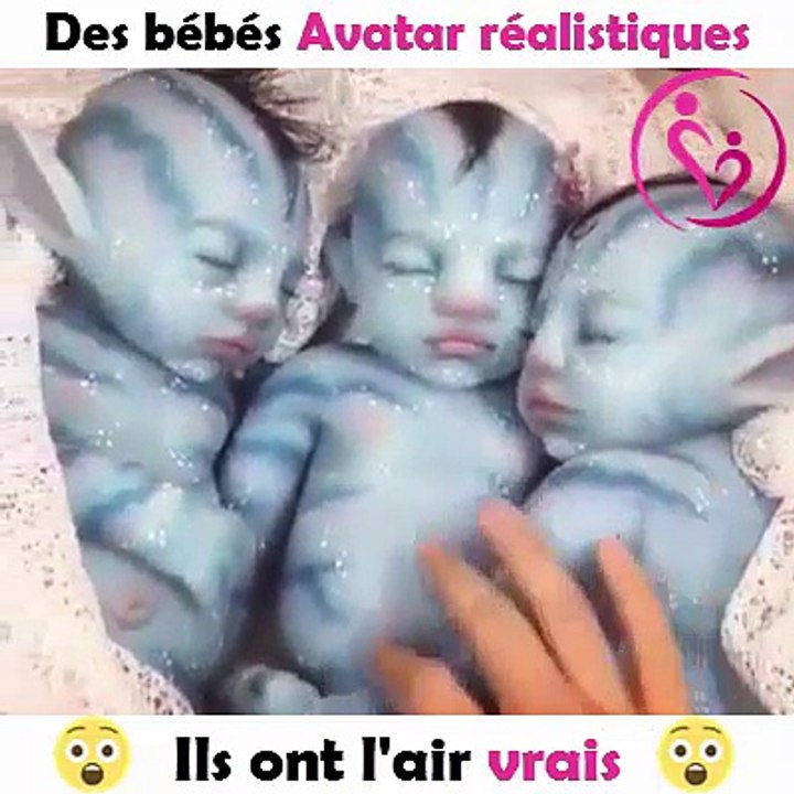 Des Bebes Avatar Realistiques Ils Ont L Air Vrais Video Dailymotion