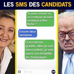 On a retrouvé les échanges sms des candidats après les élections du premier tour