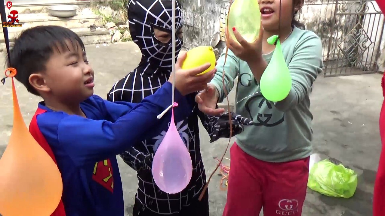 20 Water Balloons Compilation - 14 Minutes Learn Colours Wet Balloon Songs Collection