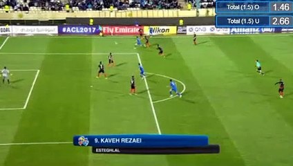 1-1 Kaveh Rezaei Goal HD - Esteghlal vs Al Ahli Dubai 25.04.2017