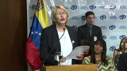 URGENTE: Fiscal venezolana: no queremos una guerra civil