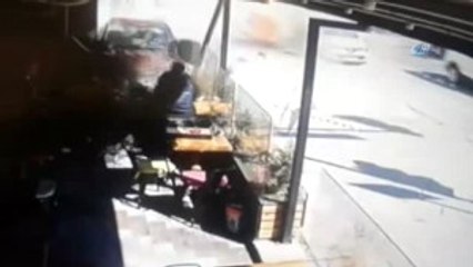 Samsun'daki Feci Kaza Kamerada