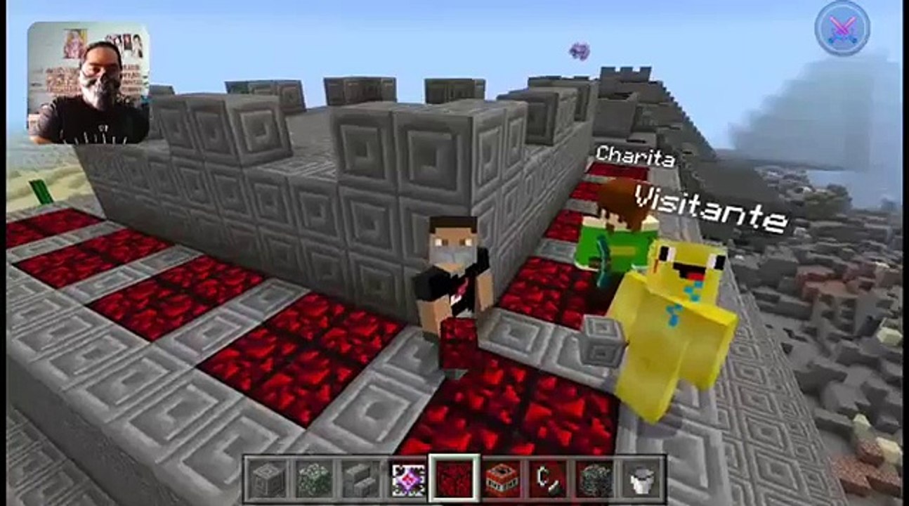 Minecraft_ entrega 18, ayuda de Charita y el pikachu