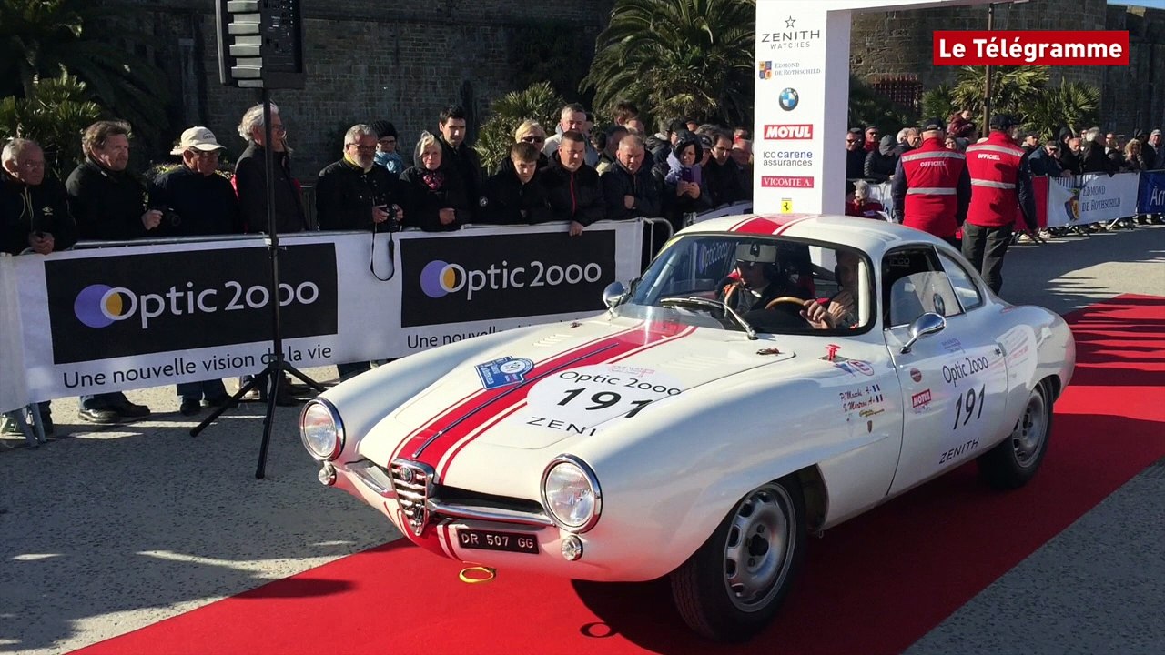 Saint-Malo. L'arrivée du Tour Auto dans la cité corsaire